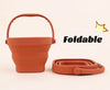 Foldable Beach Bucket Toy Set