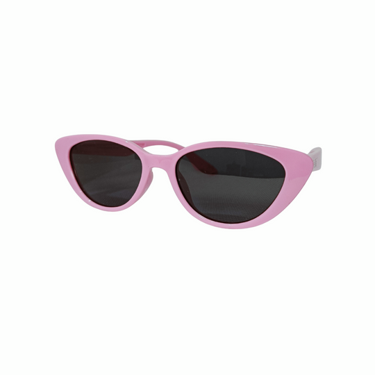 Māhanga Flamingo Pink cat-eye kids sunglasses NZ ages 4+ — Te Rā