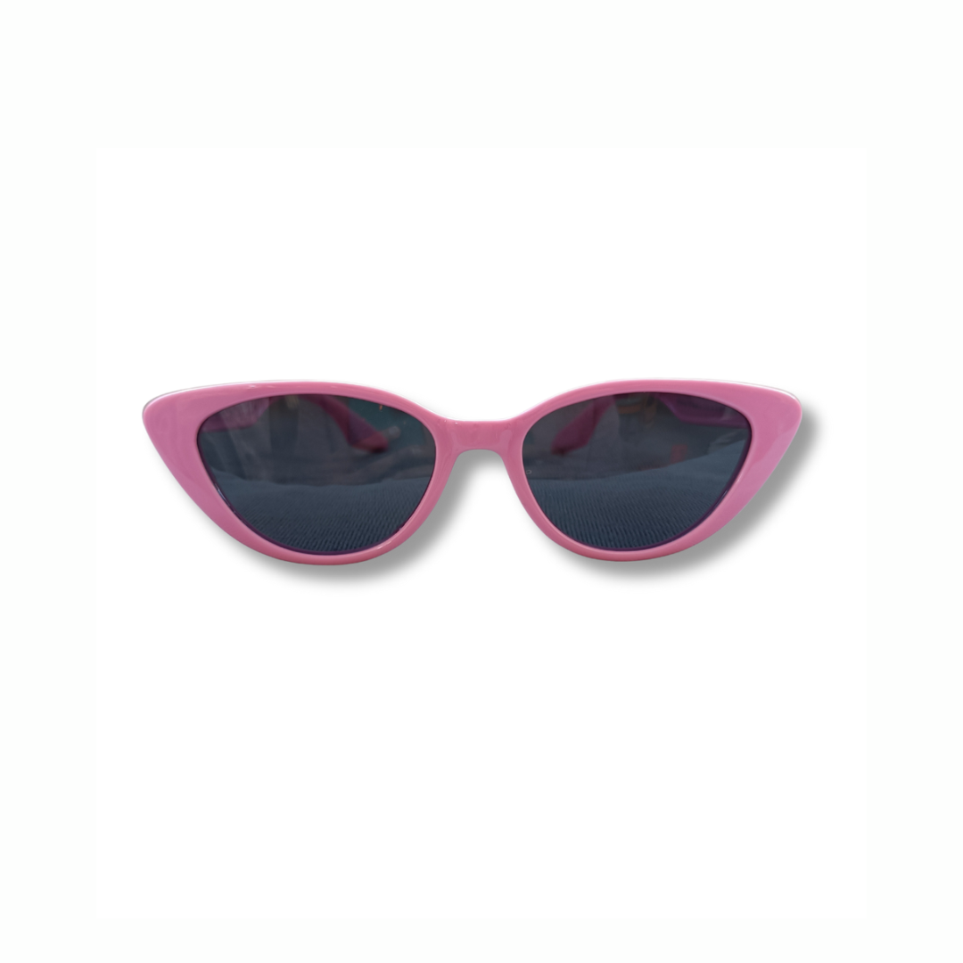 Māhanga Flamingo Pink cat-eye kids sunglasses NZ ages 4+ — Te Rā