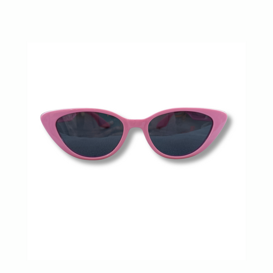 Māhanga Flamingo Pink cat-eye kids sunglasses NZ ages 4+ — Te Rā