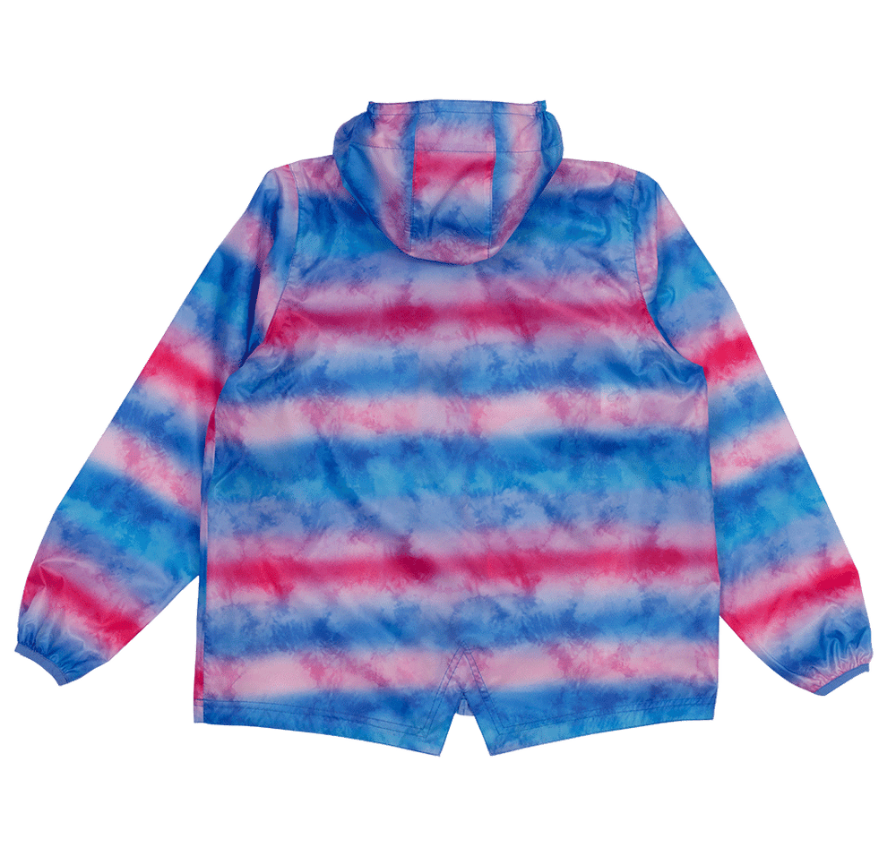 Rainbow Splash waterproof kids raincoat NZ — Te Rā