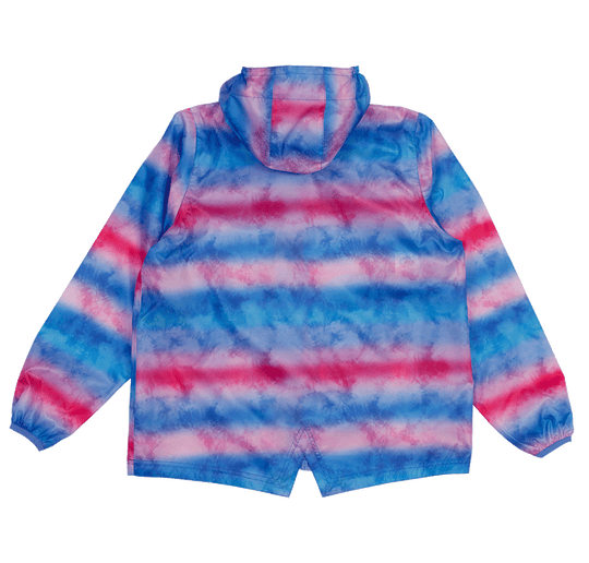 Rainbow Splash waterproof kids raincoat NZ — Te Rā