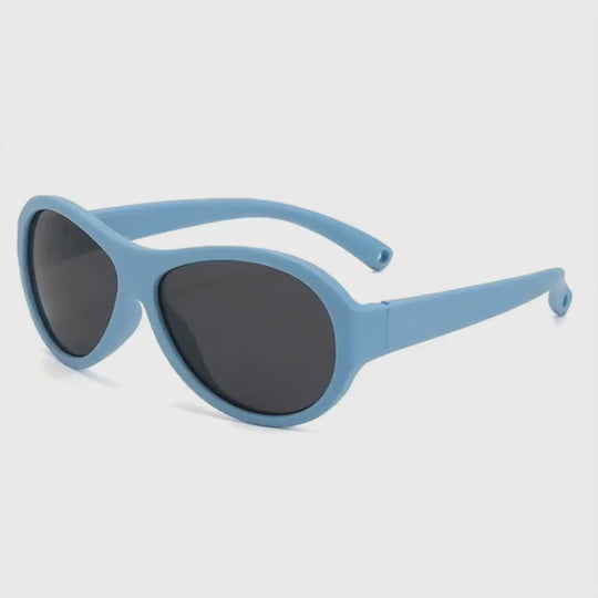 Mahuru Blue — Aviator Baby Sunglasses NZ Ages 0–3
