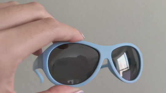 Mahuru Blue — Aviator Baby Sunglasses NZ Ages 0–3