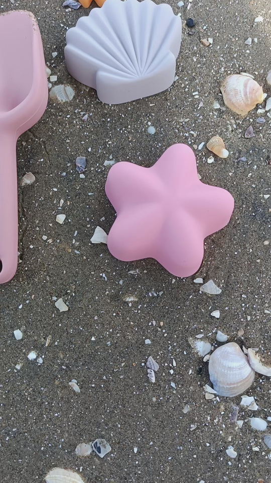 Foldable Silicone Beach Bucket Set for Kids