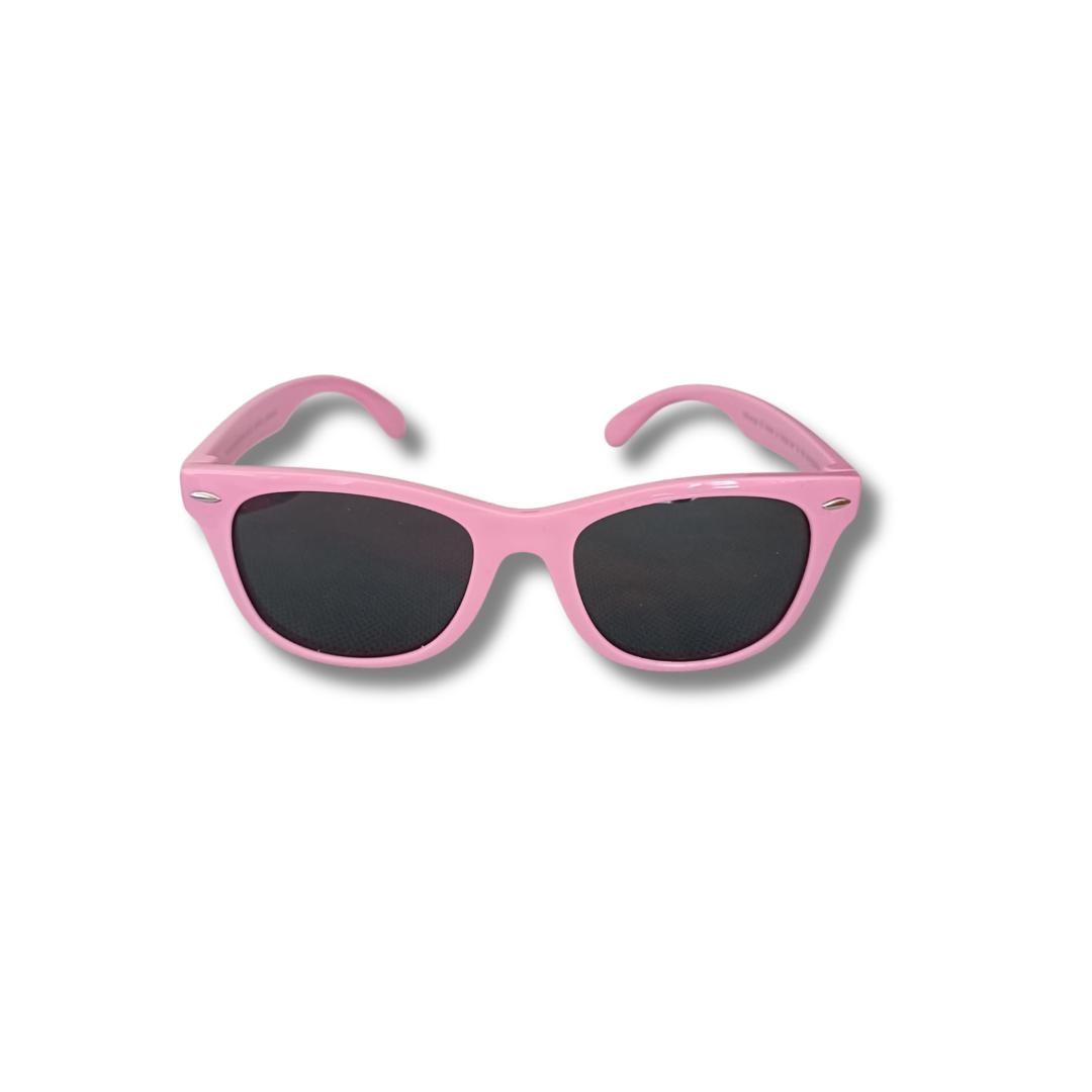 Wai Flamingo Pink — Retro Pink Sunglasses for Kids Ages 5+