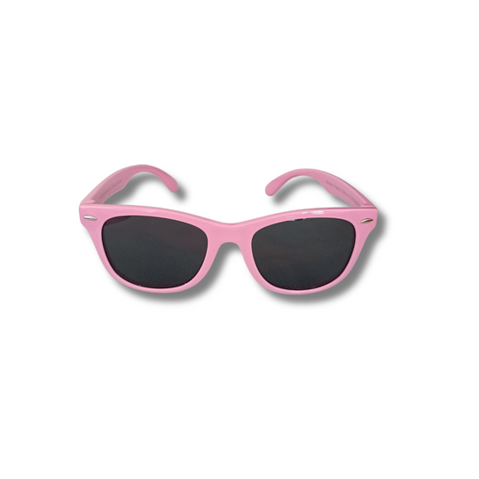 Wai Flamingo Pink — Retro Pink Sunglasses for Kids Ages 5+